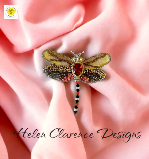 Dragonfly brooch