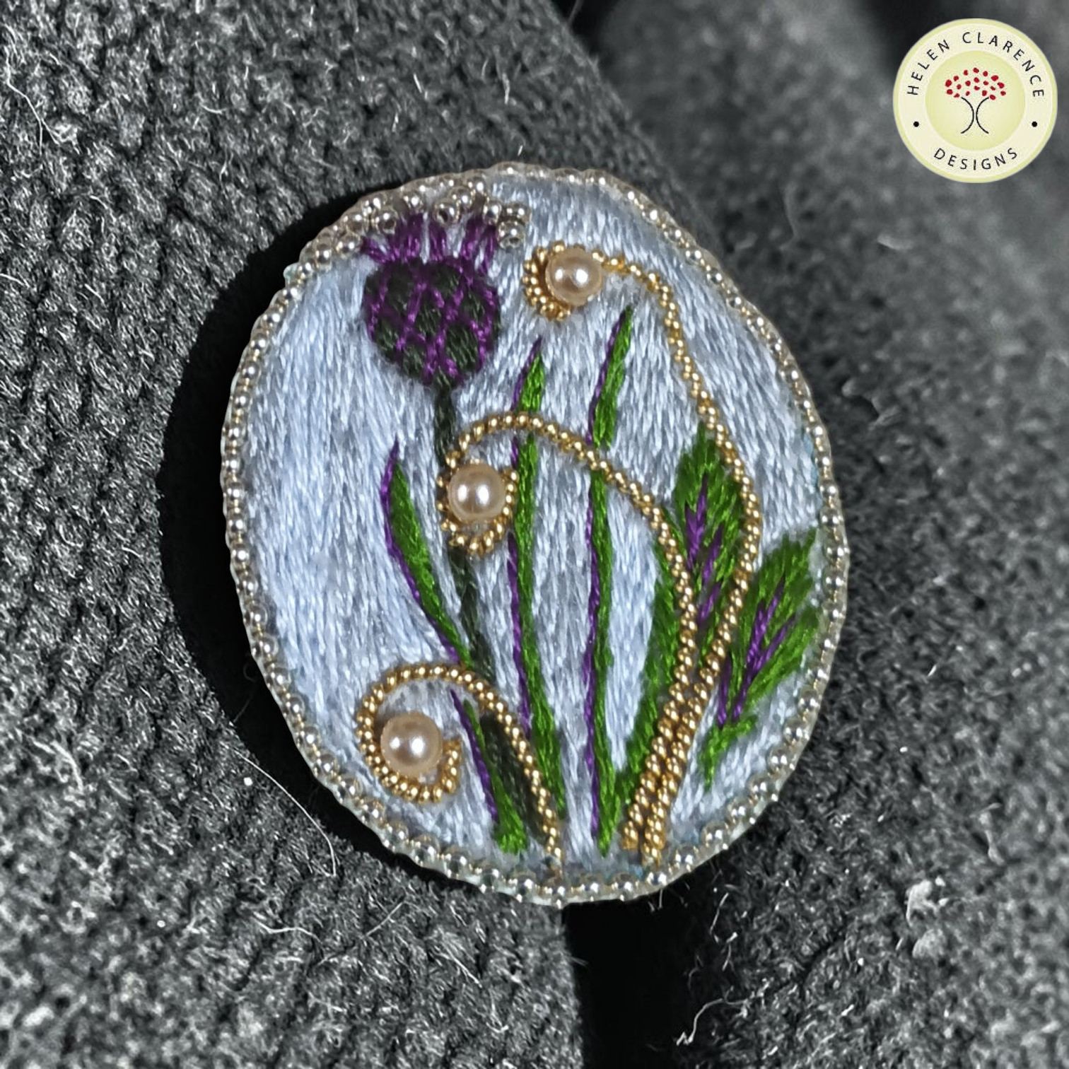 Thistle Brooch
